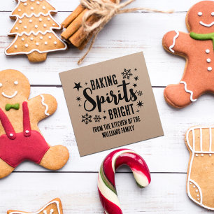 Tampons Encreurs Snowflakes Baking Spiritueux Noël Bright Baking