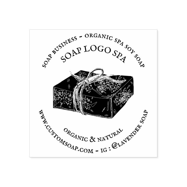 Tampons Encreurs Soin Savon Soja Spa (Impression)
