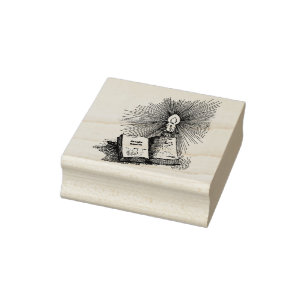 Tampons Encreurs Sorcières magiques sorts Livre bougie