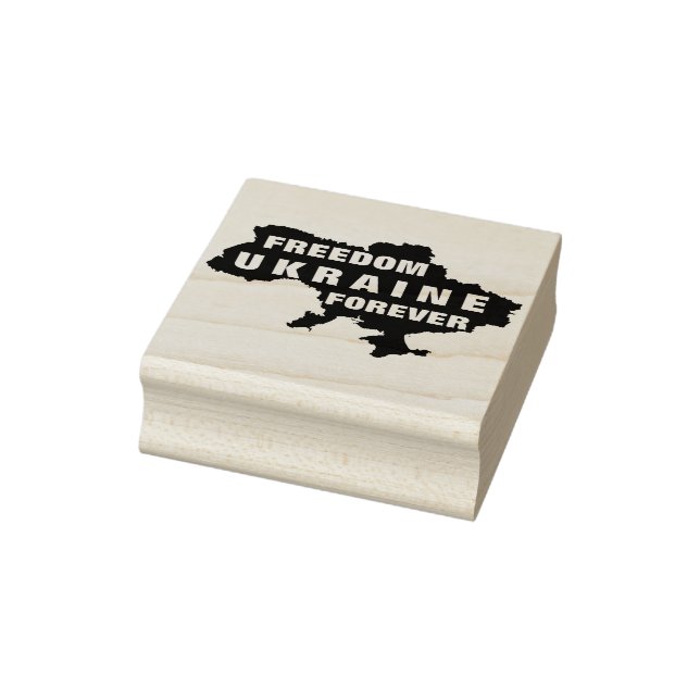 Tampons Encreurs Soutenez l'Ukraine pour étouffer la liberté à jama (Tampon)