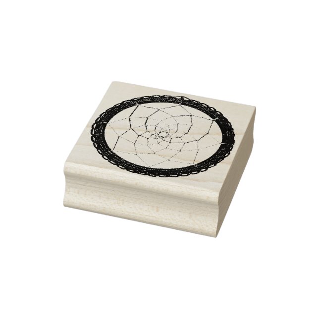 Tampons Encreurs Spirituel violet amérindien Dream Catcher (Tampon)