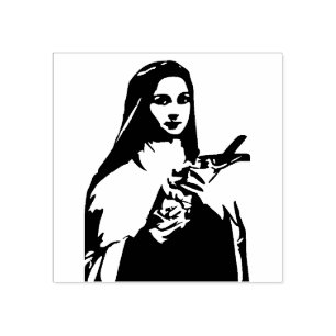 Tampons Encreurs St Therese la petite fleur