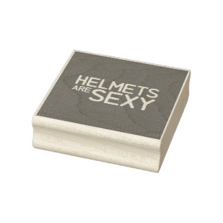 Tampons Encreurs Stamp: Helmets Are Sexy