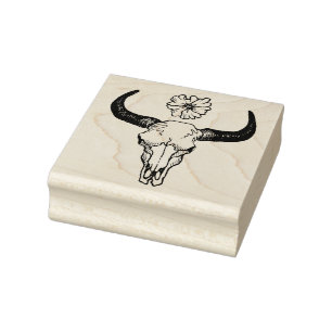 Tampons Encreurs Steer Skull