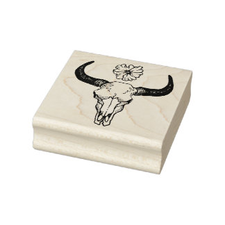 Tampons Encreurs Steer Skull