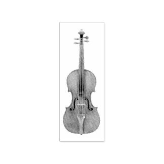 Tampons Encreurs Stradivarius Violon Etché Reproduction