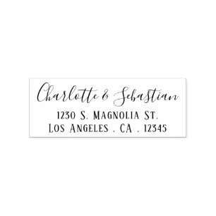 Tampons Encreurs Style manuscrit personnalisé