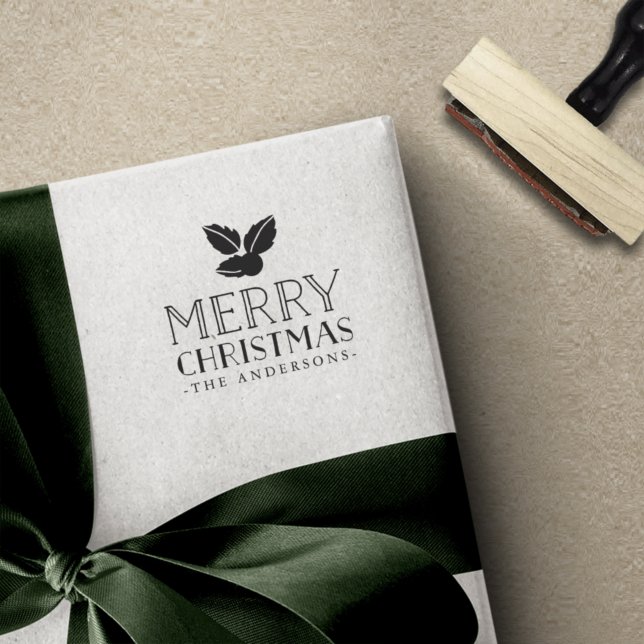 Tampons Encreurs Sweet Holly | Joyeux Noël personnalisé (Créateur téléchargé)