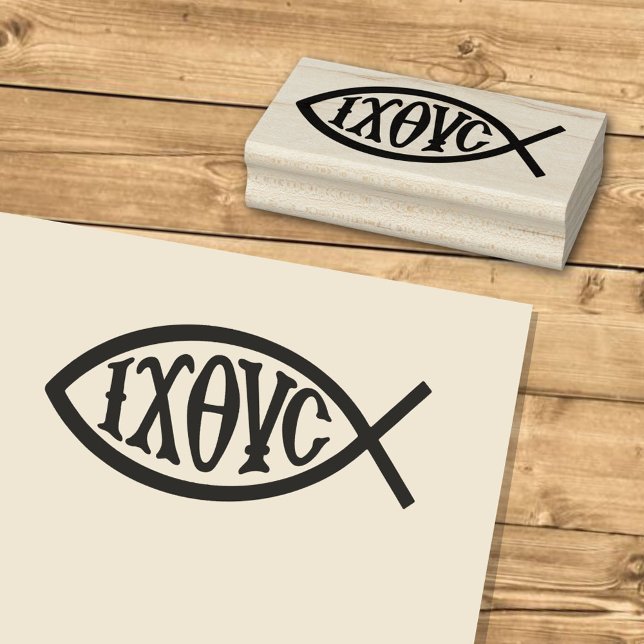 Tampons Encreurs Symbole chrétien Ichthys (Créateur téléchargé)
