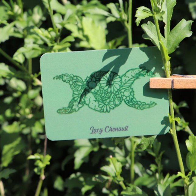 Tampons Encreurs Symbole de la lune triple fleur béni (Créateur téléchargé)