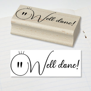 Tampons Encreurs Symbole de visage souriant serpent ver mignon Bien