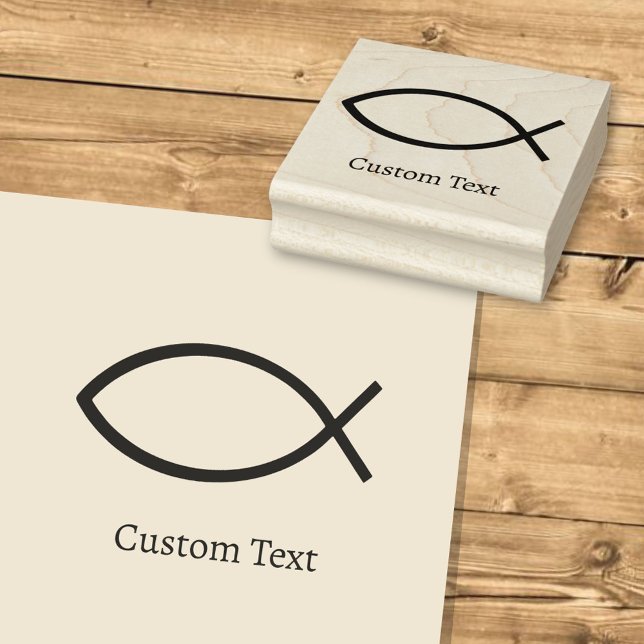 Tampons Encreurs Symbole du poisson de Jésus (Créateur téléchargé)