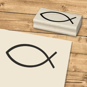 Tampons Encreurs Symbole du poisson de Jésus