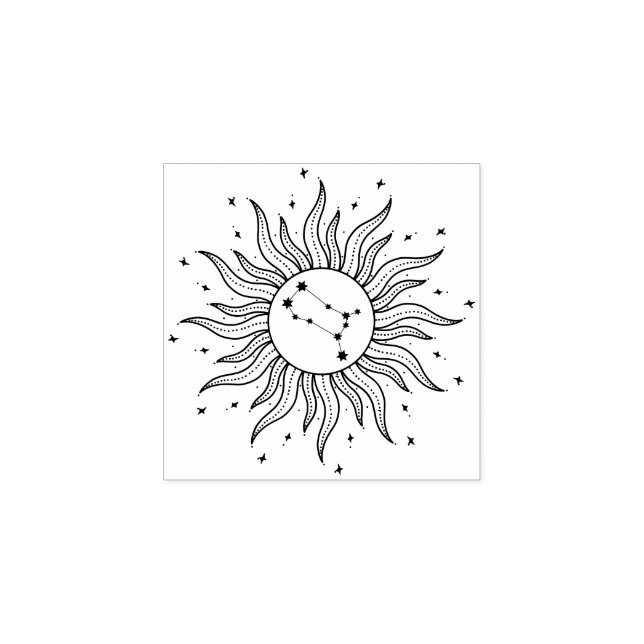Tampons Encreurs SYMBOLE GEMI HÉROscope Sun (Impression)