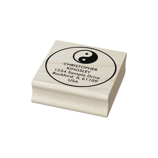 Tampons Encreurs Symbole simple / Icône - YIN YANG + idée (Tampon)