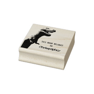 Tampons Encreurs T-Rex Terrifiant - Ce livre appartient à