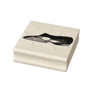 Tampons Encreurs T-Strap Lyrique Moderne Chaussure Enseignant de da