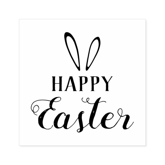 Tampons Encreurs Tampoing de Pâques DIY. Joyeuses Pâques. (Impression)