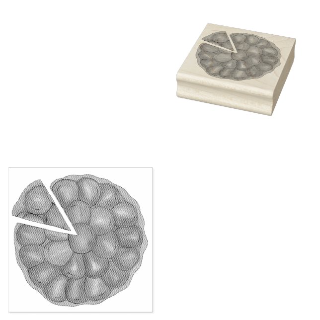 Tampons Encreurs Tarte Tatin Français Pomme tarte tarte tarte pâtis (Tamponné)