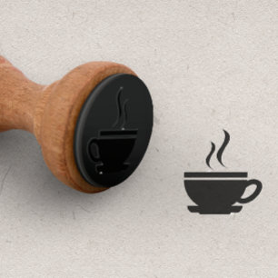 Tampons Encreurs Tasse à café pour carte de fidélité Punch Cards