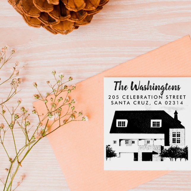 Tampons Encreurs Téléchargez votre propre photo de votre maison Adr (Créateur téléchargé)