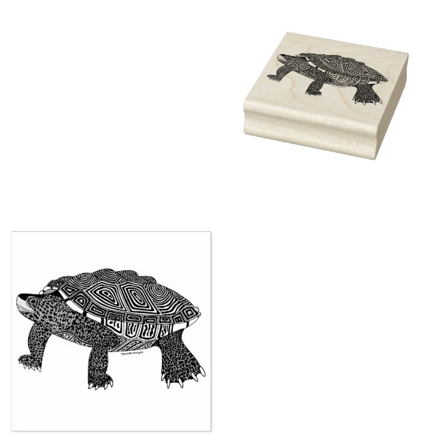Tampons Encreurs Terrapin - Timbre (Tamponné)