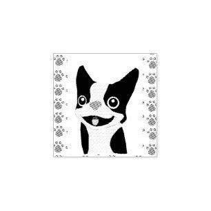 Tampons Encreurs Terrier de Boston