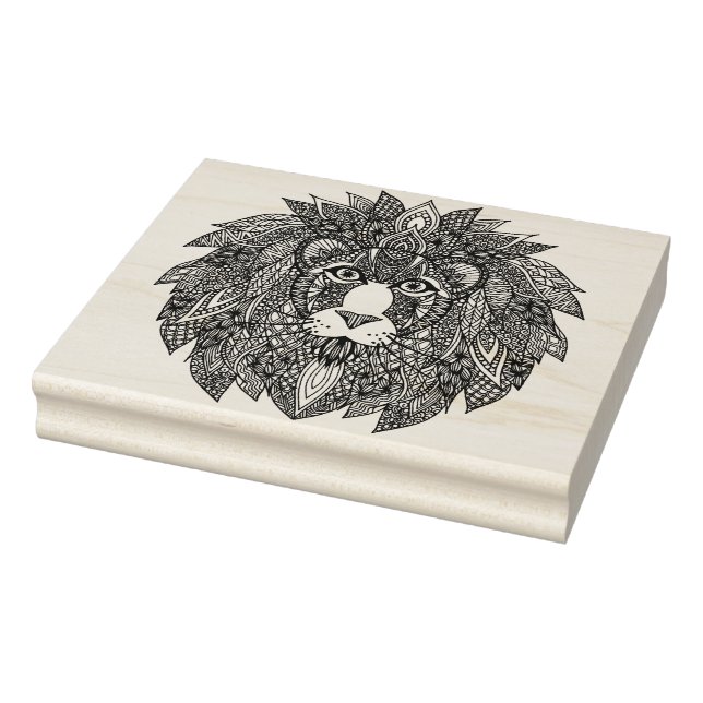 Tampons Encreurs Tête de lion inspirée 4 (Tampon)