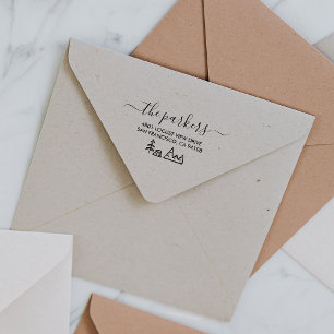 Tampons Encreurs Thème du camp Nom de famille Signature Adresse d