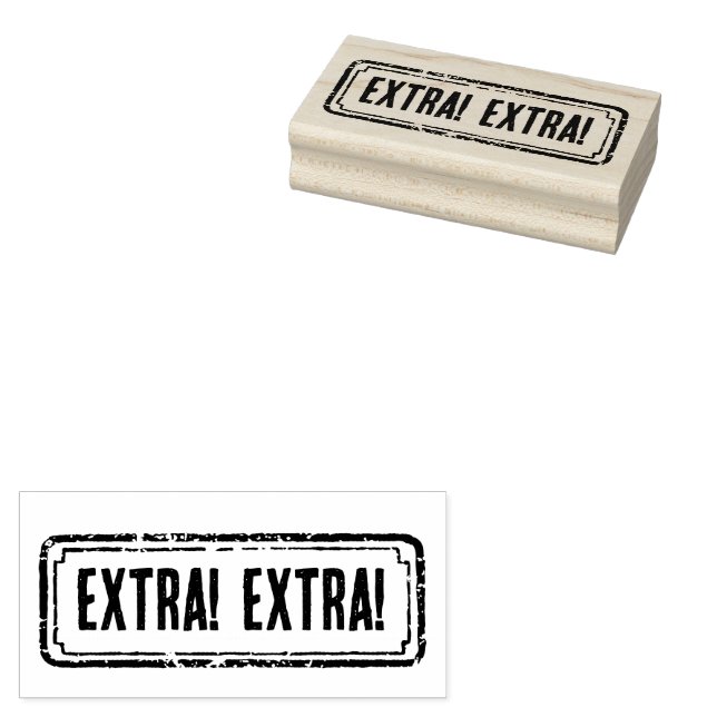 Tampons Encreurs Thème journal Extra! Extra! en détresse (Tamponné)