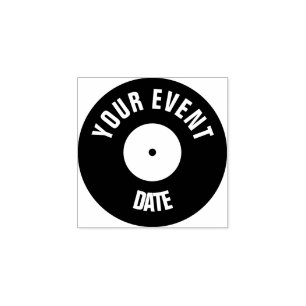 Tampons Encreurs Timbre à main pour disque de vinyle