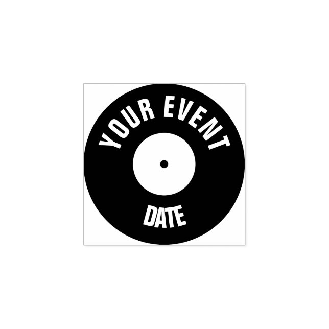 Tampons Encreurs Timbre à main pour disque de vinyle (Impression)