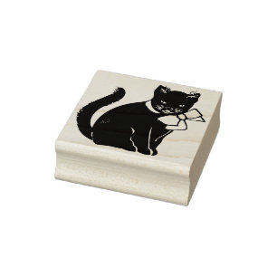 Tampons Encreurs timbre art kitty girl