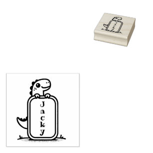 Tampons Encreurs Timbre-cadre Dinosaure adorable
