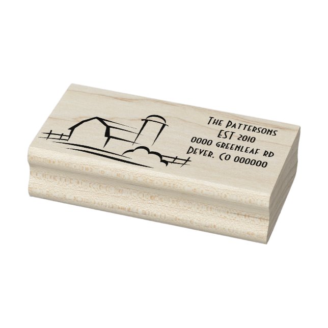 Tampons Encreurs Timbre d'adresse de l'émetteur (Tampon)