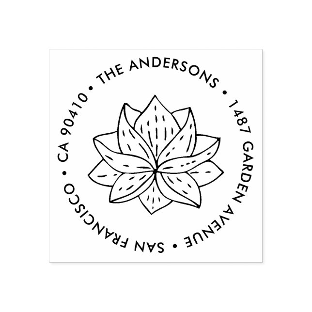 Tampons Encreurs Timbre d'adresse, timbre d'adresse personnalisé, s (Impression)