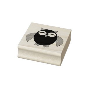 Tampons Encreurs Timbre d'art en bois d'Halloween