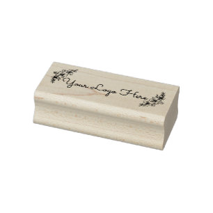Tampons Encreurs Timbre d'art en bois mignon pour les marques ou le