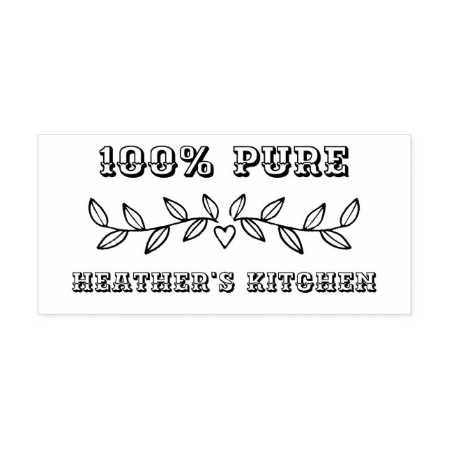 Tampons Encreurs Timbre d'art en bois pour petites entreprises (Impression)