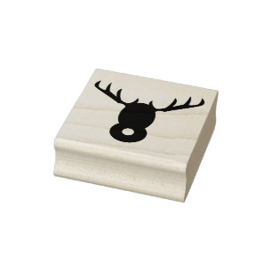 Tampons Encreurs Timbre d'art mignon Reindeer