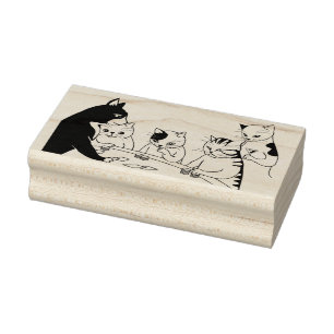 Tampons Encreurs timbre d'art nocturne