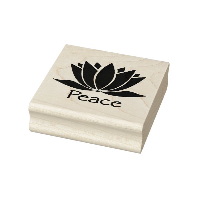 Tampons Encreurs Timbre d'art Peace Wood (Tampon)