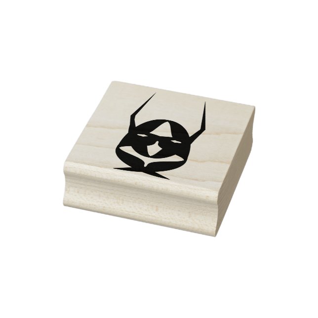 Tampons Encreurs Timbre d'art silhouette de masque diabolique (Tampon)