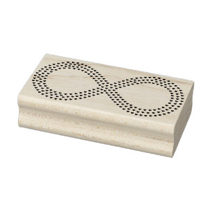 Tampons Encreurs timbre d'art silhouette des coeurs infinies