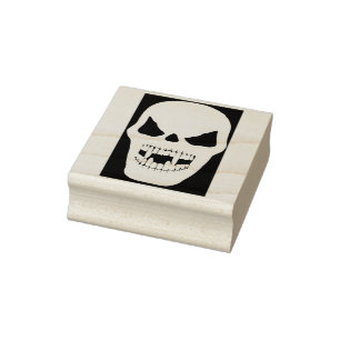 Tampons Encreurs Timbre d'art silhouette du crâne Vampire