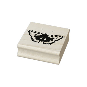 Tampons Encreurs timbre d'art silhouette papillon