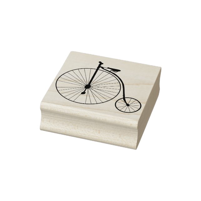 Tampons Encreurs Timbre d'art vintage pour bicyclettes (Tampon)