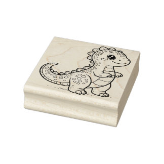 Tampons Encreurs Timbre de Dinosaur mignon