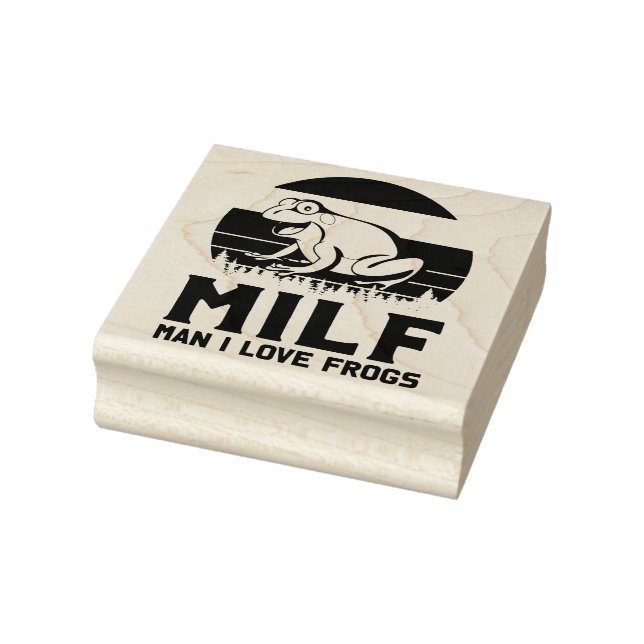 Tampons Encreurs Timbre de grenouilles d'amour (Tampon)