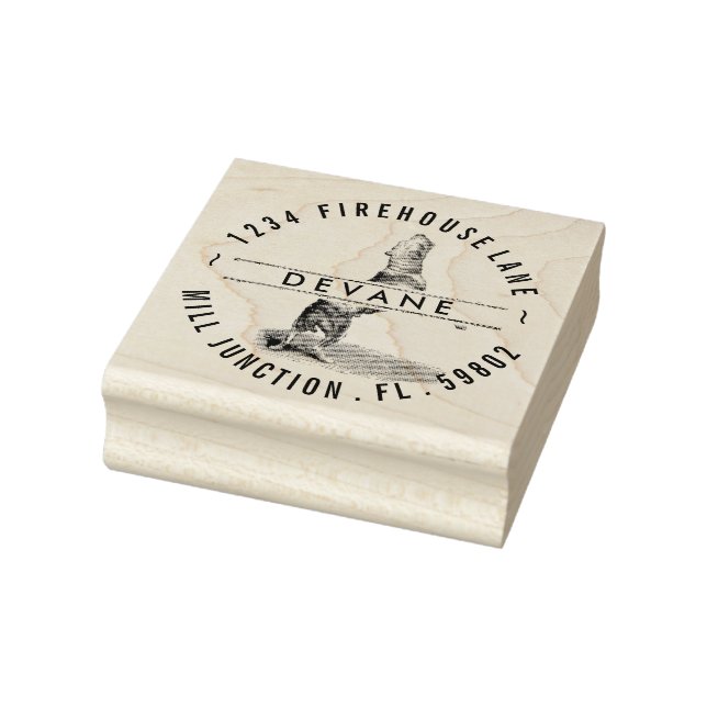 Tampons Encreurs Timbre de l'adresse de retour de l'escargot de pom (Tampon)